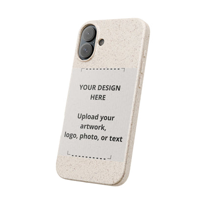 Biodegradable Custom Phone Case — Eco-Friendly Personalized iPhone Cover