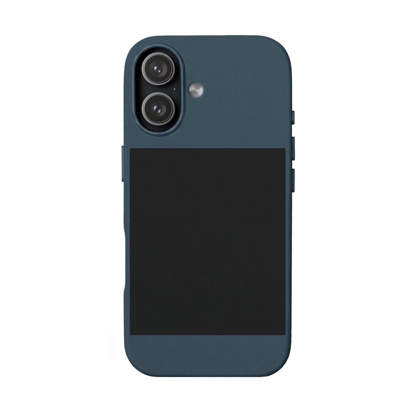 Engravable PU Leather Phone Case — Custom Minimalist Protective Cover