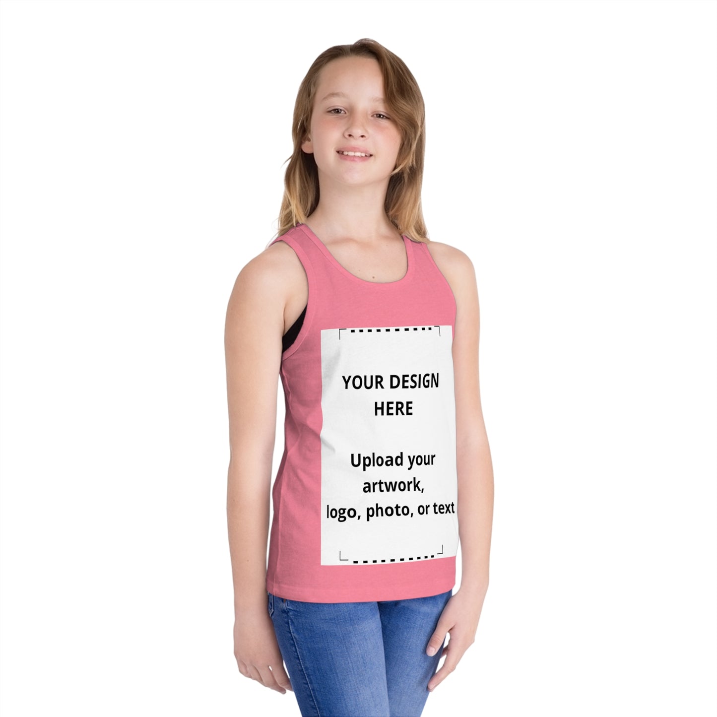 Kid's Jersey Tank Top – Customizable Youth Tank for Sports, Summer & Team Events