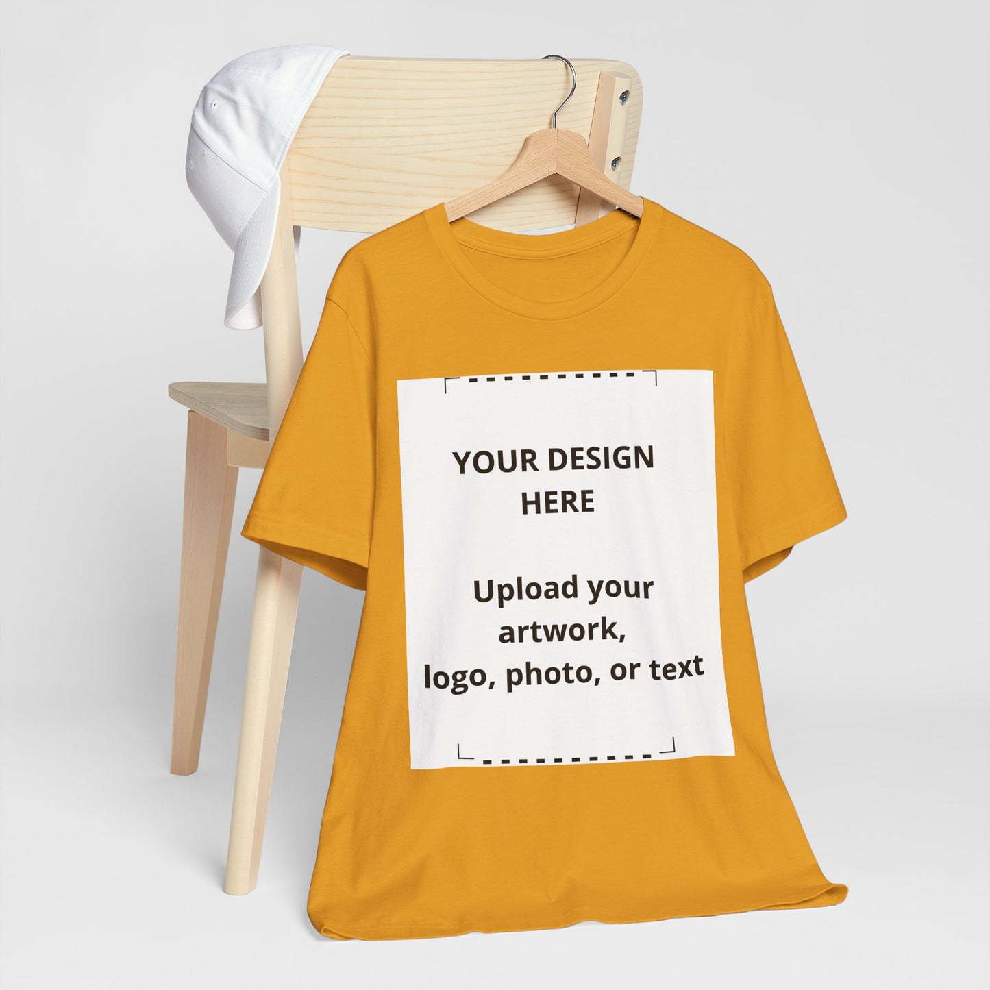 Custom Graphic T‑Shirt — Personalized Upload Tee (Add Your Design, Logo, Photo or Text)