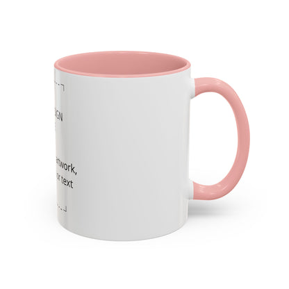 Accent Coffee Mug — Customizable Two-Tone 11/15oz Ceramic Mug