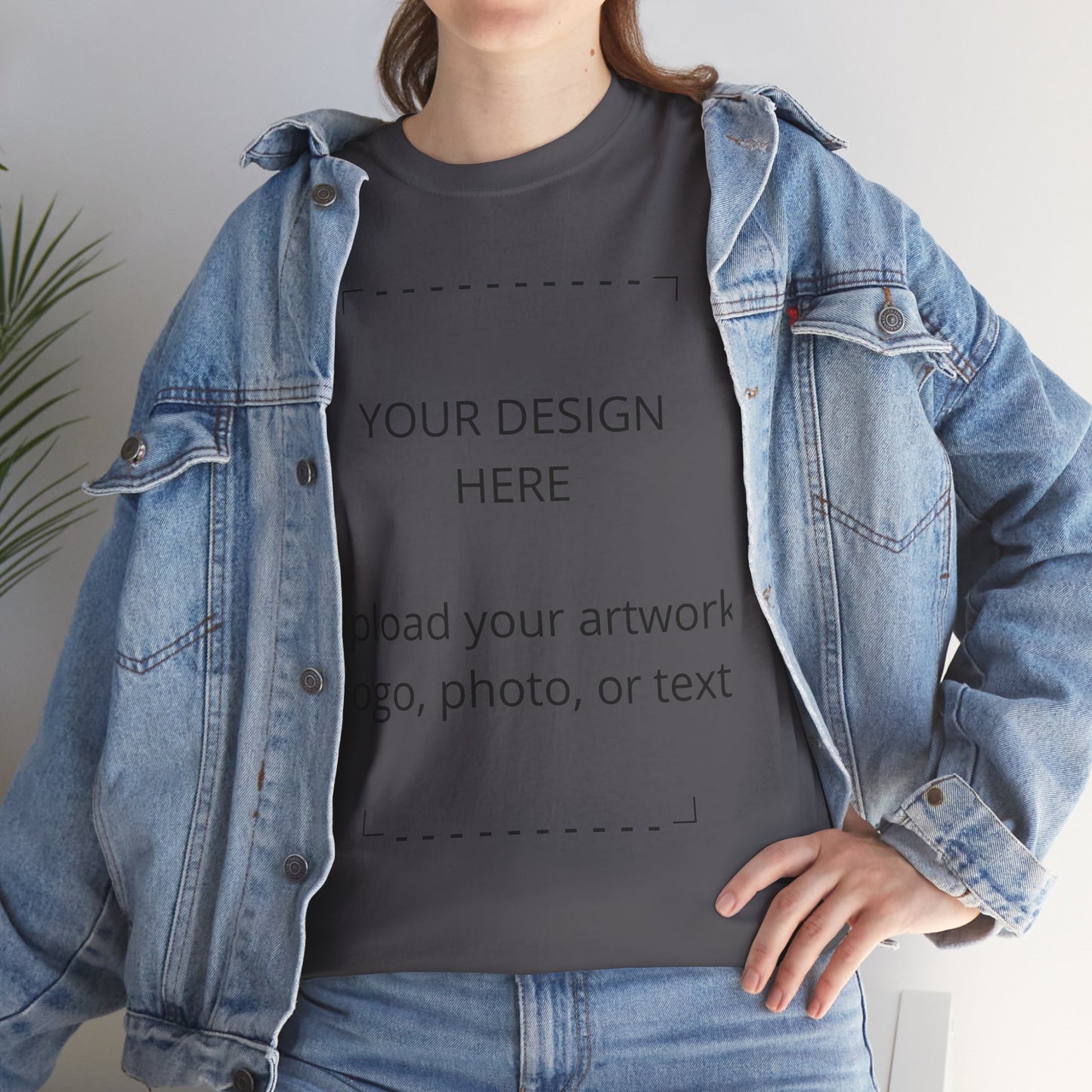 Customizable T‑Shirt — Upload Your Artwork, Logo or Text
