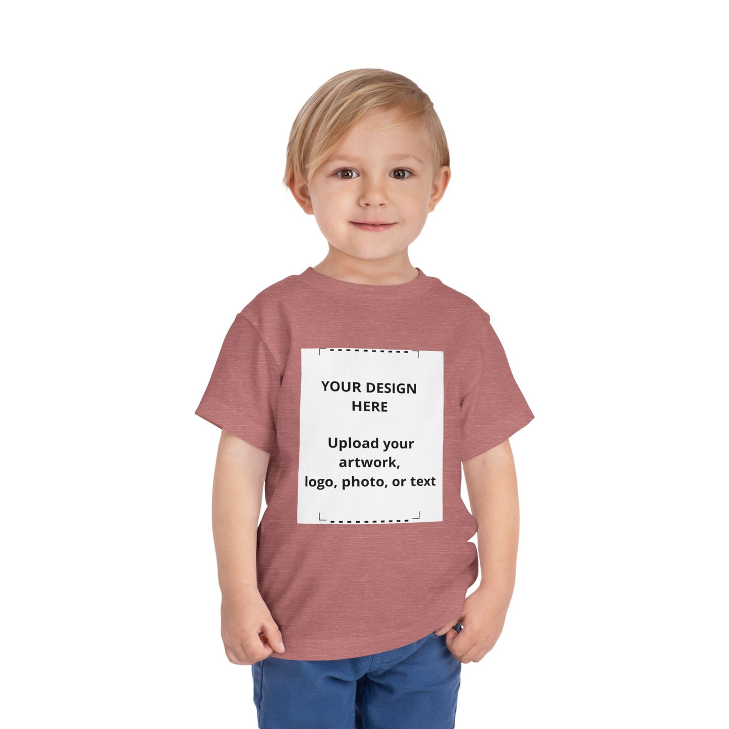 Custom Toddler Tee — Personalized Kids Short Sleeve Shirt