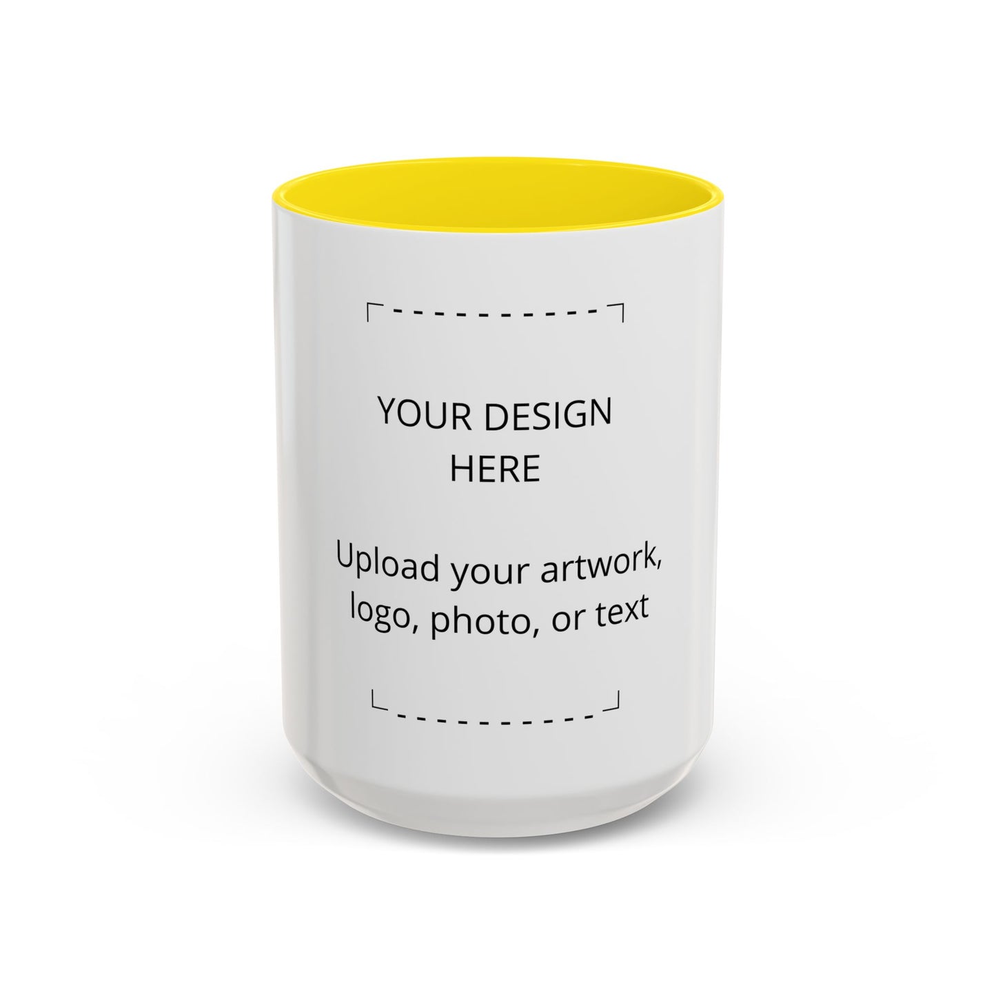 Accent Coffee Mug — Customizable Two-Tone 11/15oz Ceramic Mug