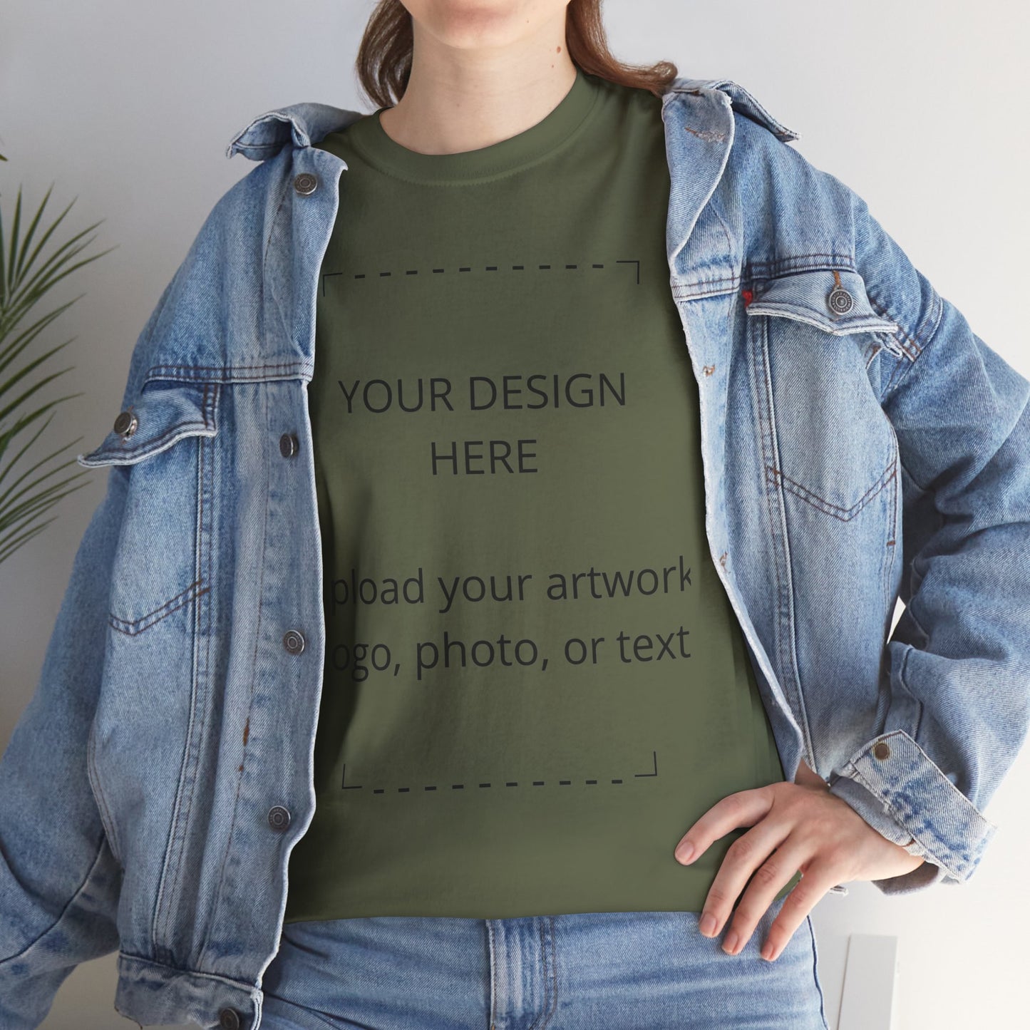 Customizable T‑Shirt — Upload Your Artwork, Logo or Text