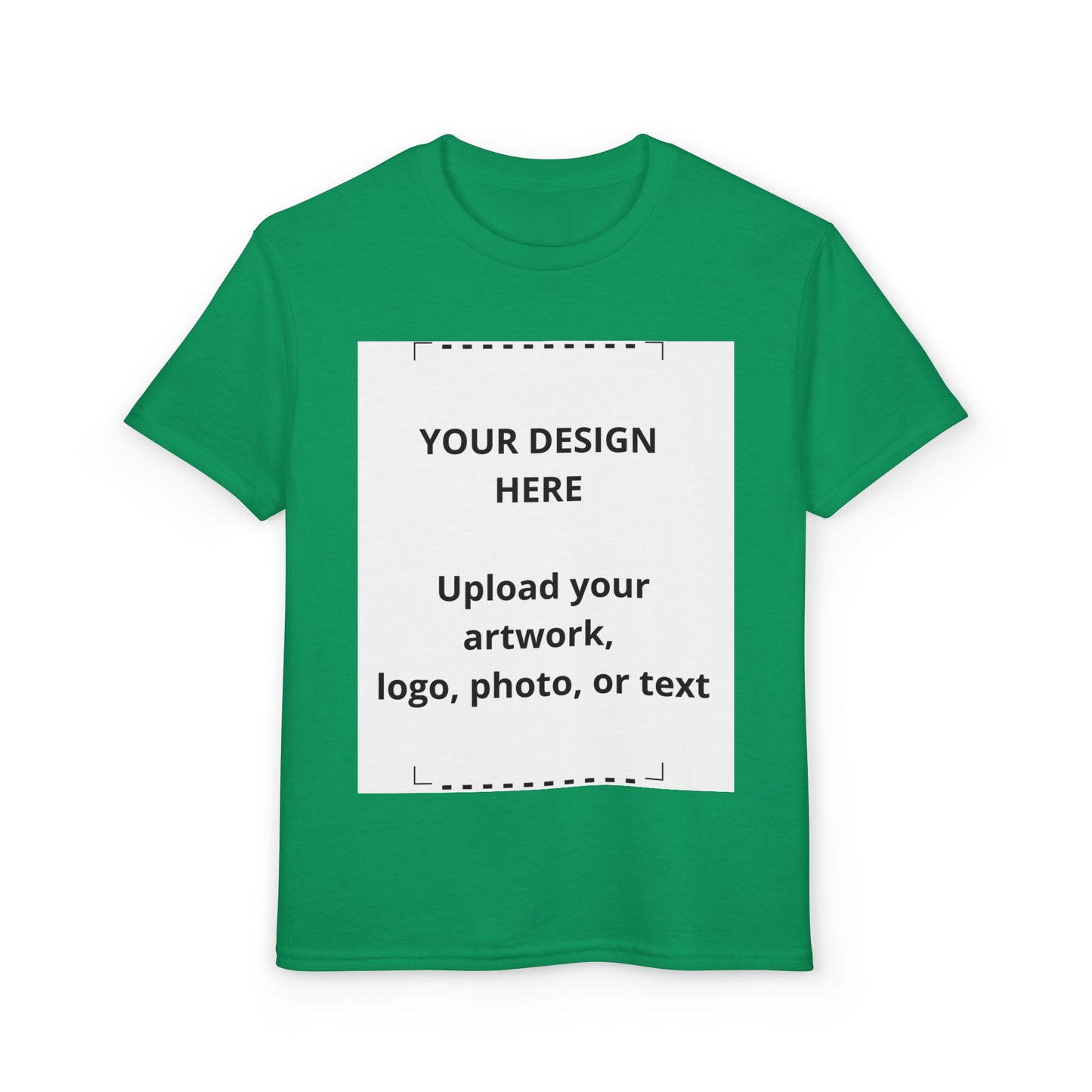 Youth T-Shirt — Customizable Youth DryBlend Tee (Upload Your Design)