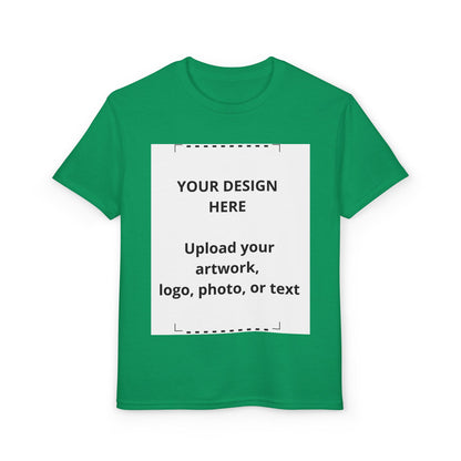 Youth T-Shirt — Customizable Youth DryBlend Tee (Upload Your Design)