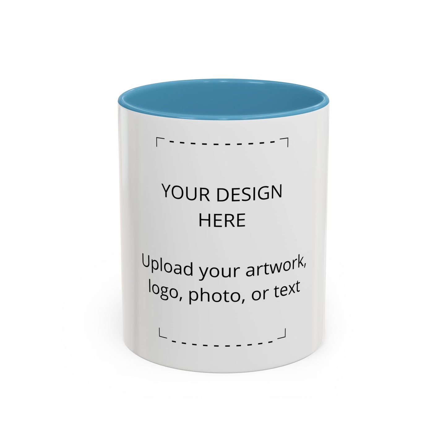 Accent Coffee Mug — Customizable Two-Tone 11/15oz Ceramic Mug