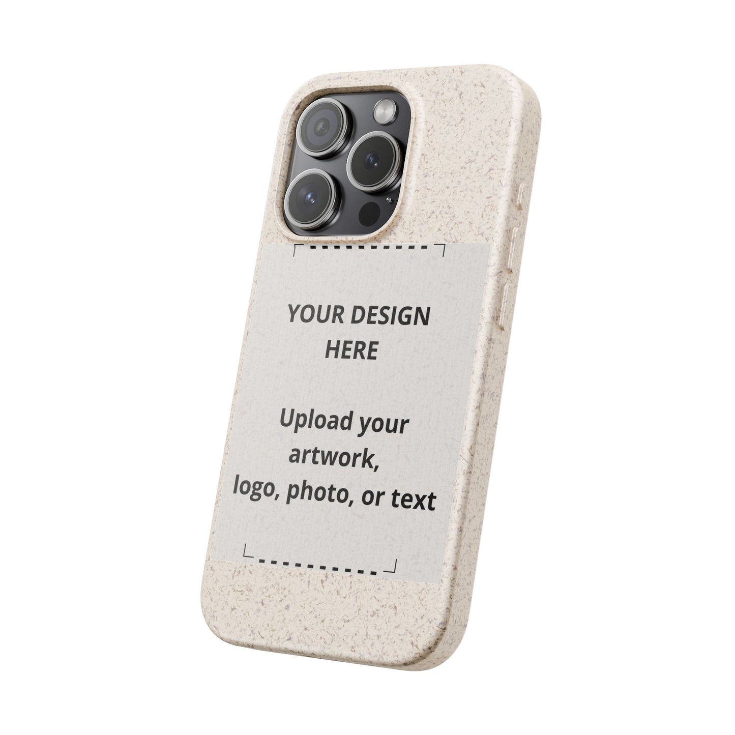 Biodegradable Custom Phone Case — Eco-Friendly Personalized iPhone Cover
