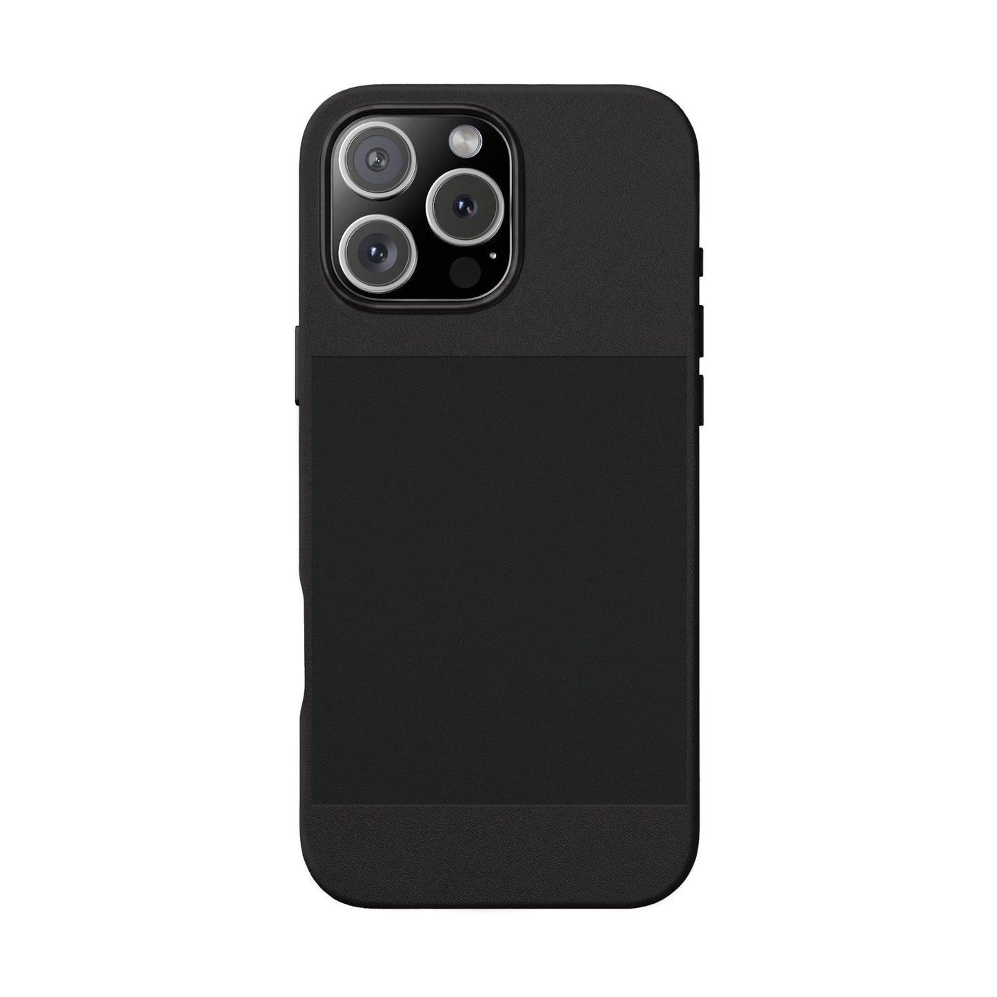 Engravable PU Leather Phone Case — Custom Minimalist Protective Cover
