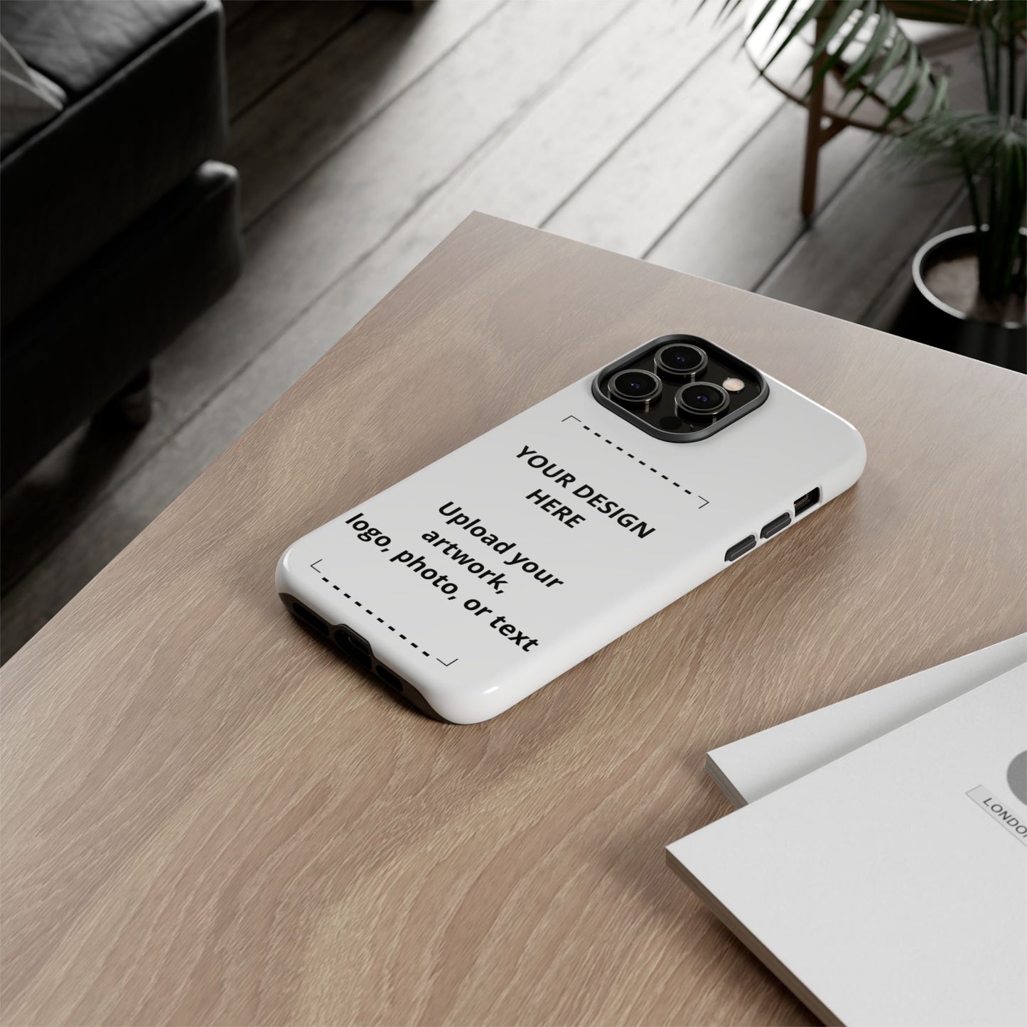 Custom Tough Phone Case — Personalized Protective Phone Cover