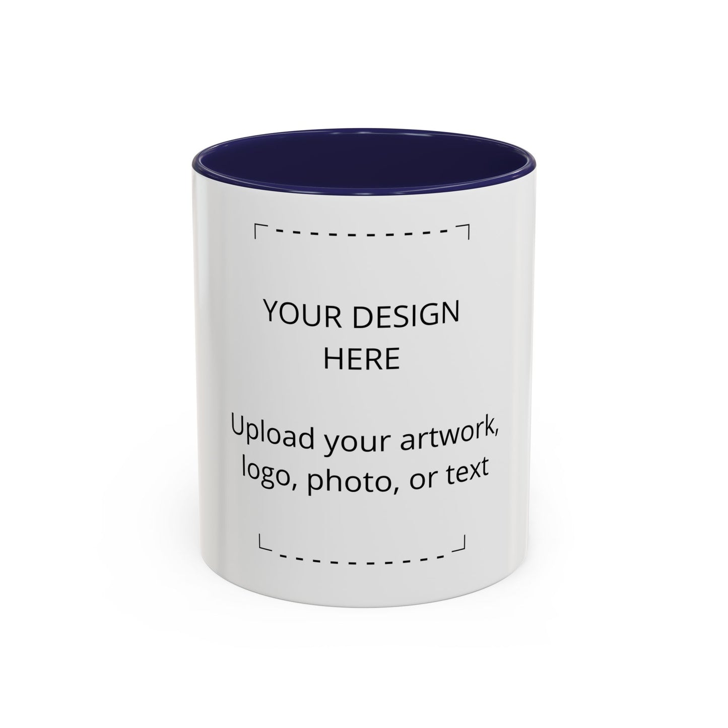 Accent Coffee Mug — Customizable Two-Tone 11/15oz Ceramic Mug