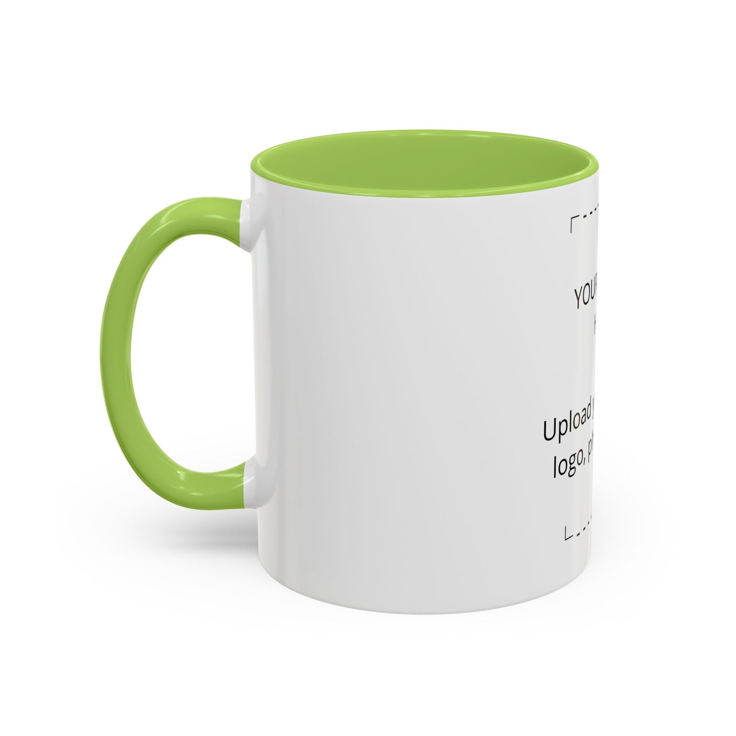 Accent Coffee Mug — Customizable Two-Tone 11/15oz Ceramic Mug