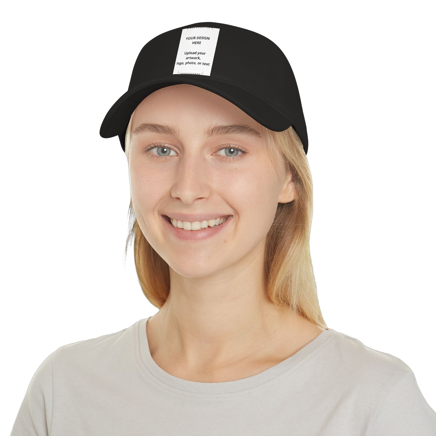 Custom Low Profile Baseball Cap — Personalized Embroidered Patch Hat