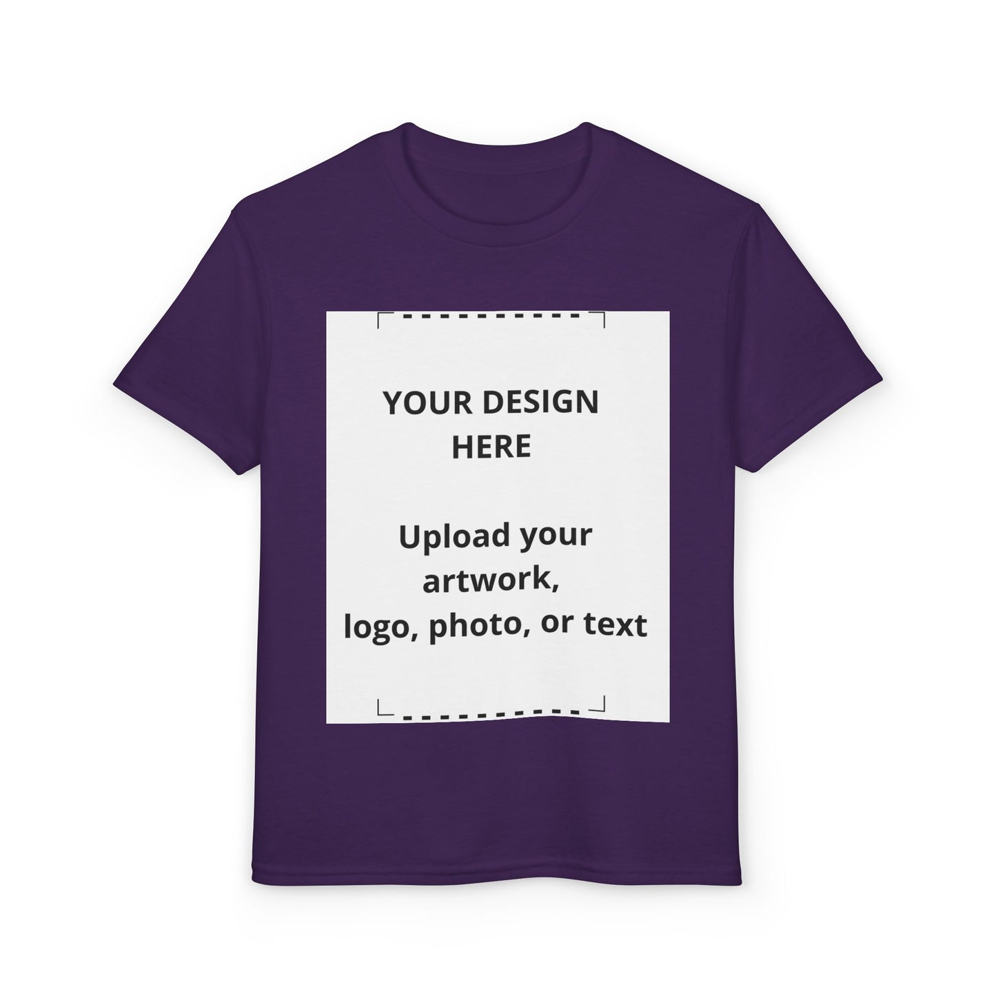 Youth T-Shirt — Customizable Youth DryBlend Tee (Upload Your Design)
