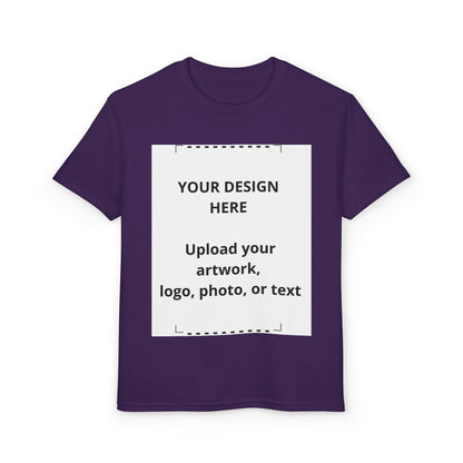 Youth T-Shirt — Customizable Youth DryBlend Tee (Upload Your Design)