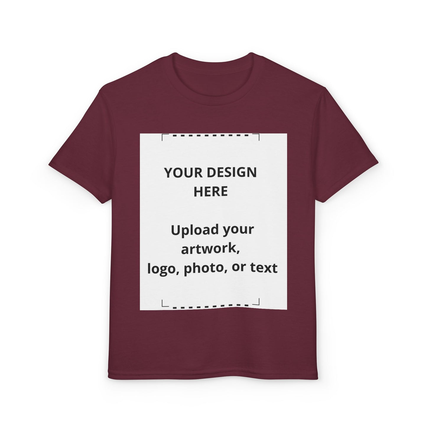 Youth T-Shirt — Customizable Youth DryBlend Tee (Upload Your Design)