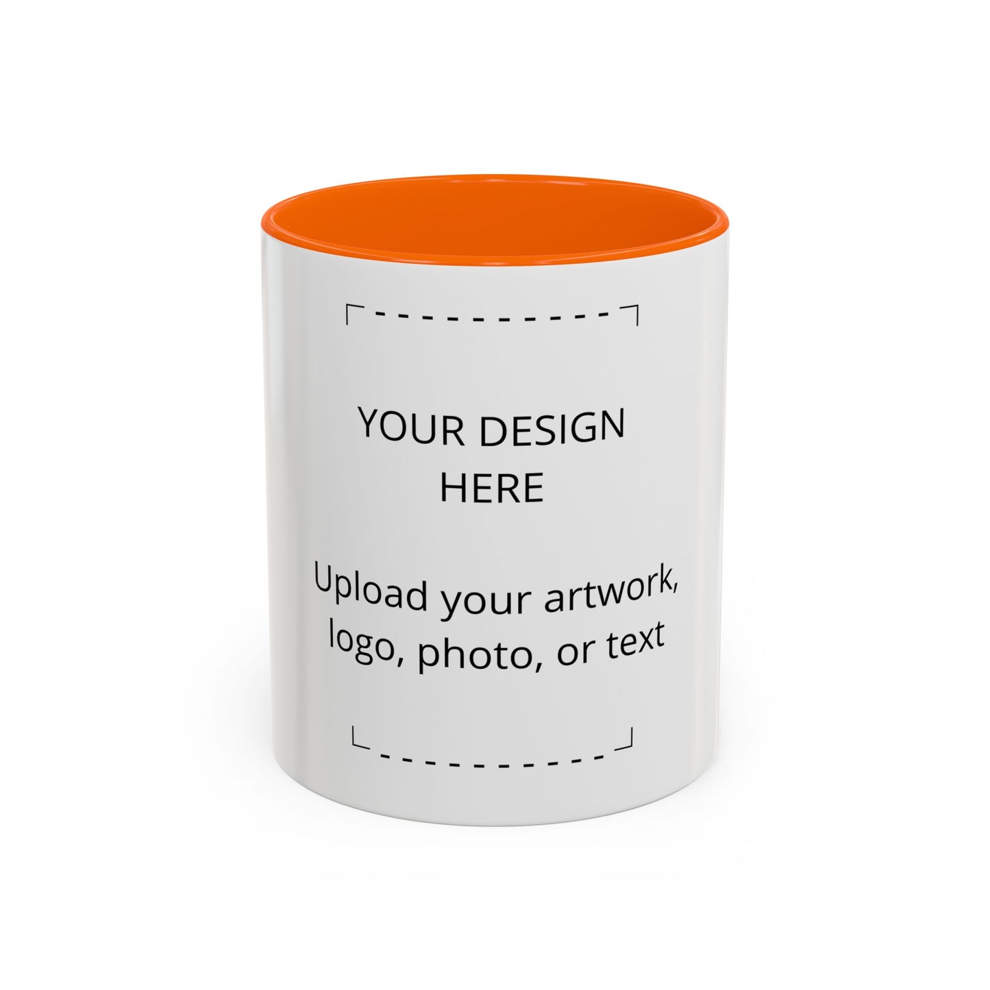 Accent Coffee Mug — Customizable Two-Tone 11/15oz Ceramic Mug