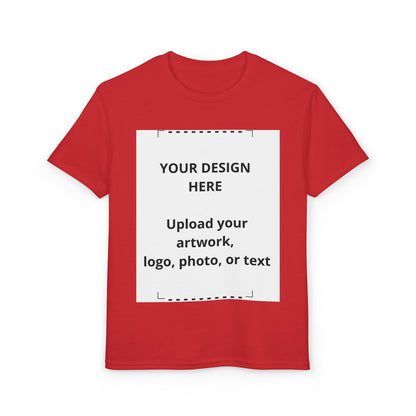 Youth T-Shirt — Customizable Youth DryBlend Tee (Upload Your Design)