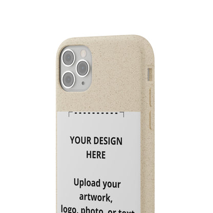 Biodegradable Custom Phone Case — Eco-Friendly Personalized iPhone Cover