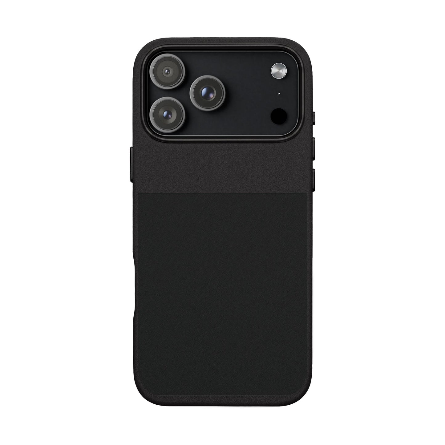 Engravable PU Leather Phone Case — Custom Minimalist Protective Cover
