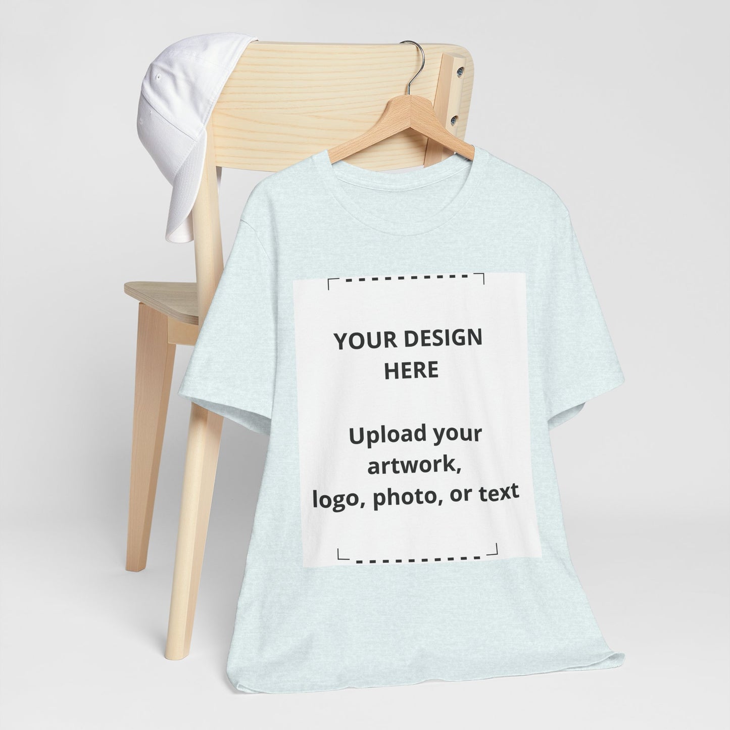 Custom Graphic T‑Shirt — Personalized Upload Tee (Add Your Design, Logo, Photo or Text)