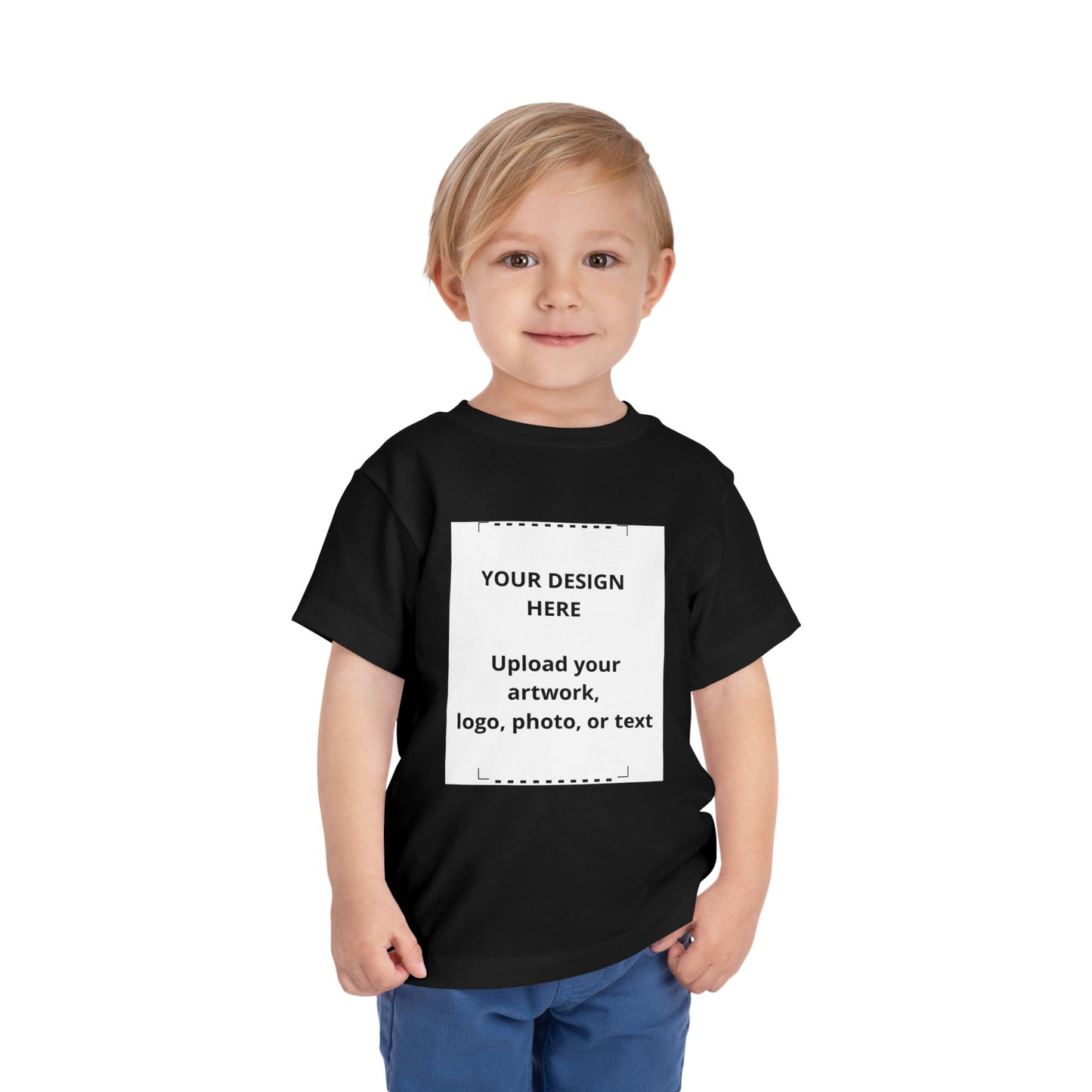 Custom Toddler Tee — Personalized Kids Short Sleeve Shirt