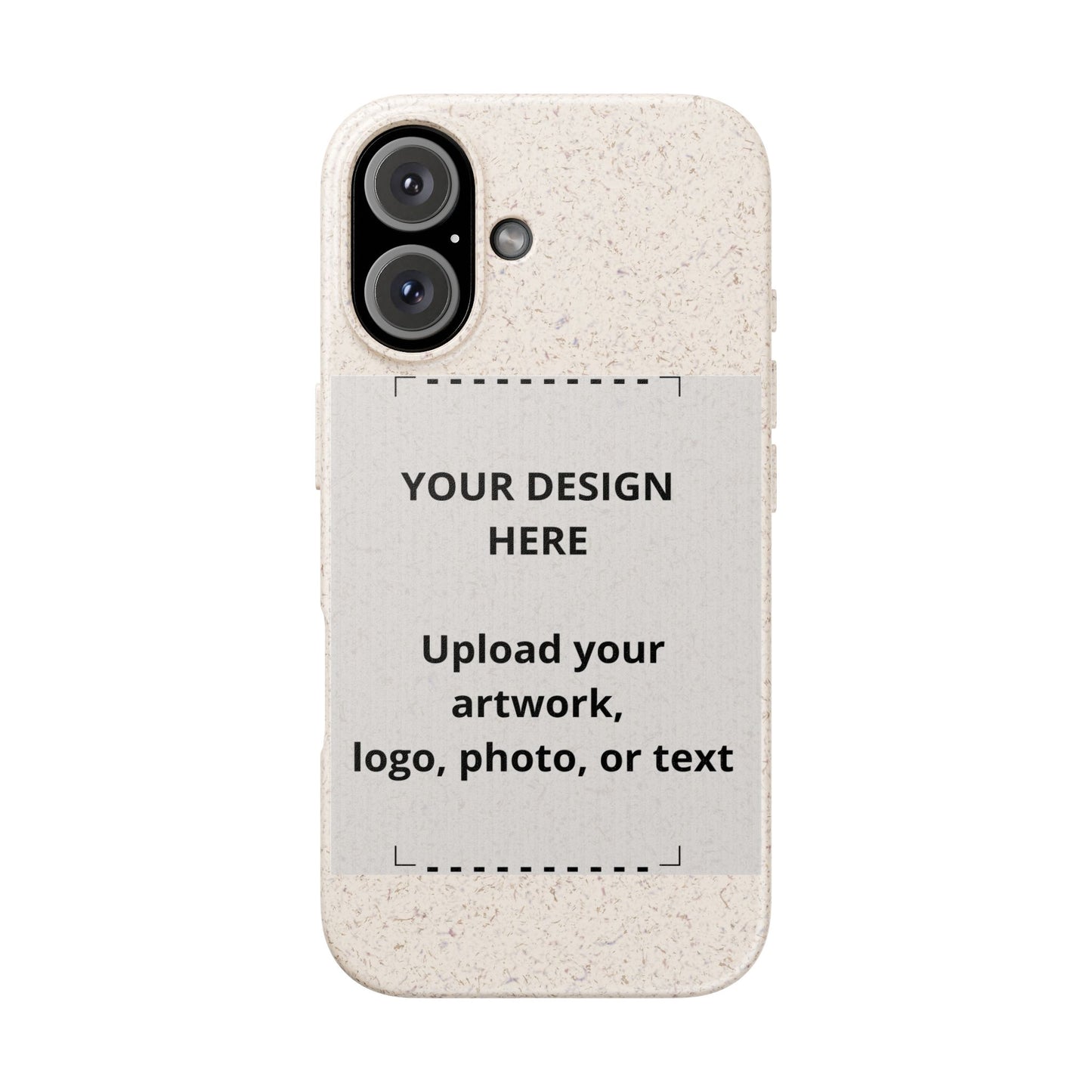 Biodegradable Custom Phone Case — Eco-Friendly Personalized iPhone Cover