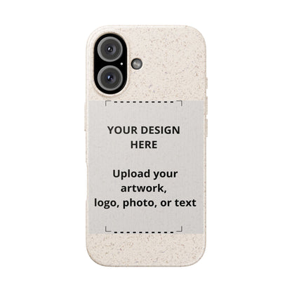 Biodegradable Custom Phone Case — Eco-Friendly Personalized iPhone Cover