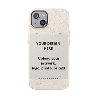 Biodegradable Custom Phone Case — Eco-Friendly Personalized iPhone Cover