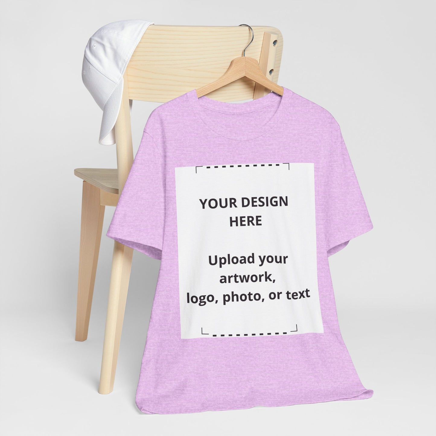 Custom Graphic T‑Shirt — Personalized Upload Tee (Add Your Design, Logo, Photo or Text)