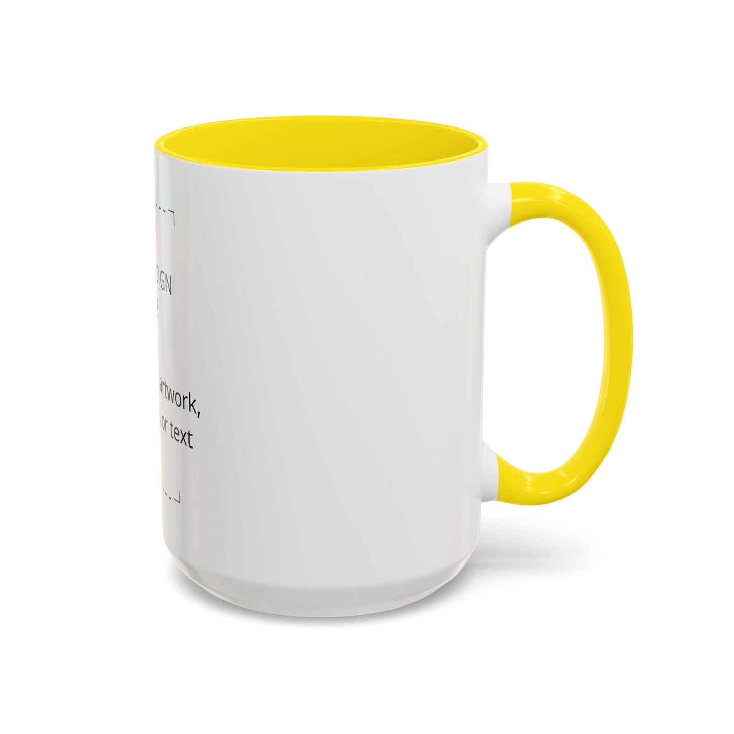 Accent Coffee Mug — Customizable Two-Tone 11/15oz Ceramic Mug