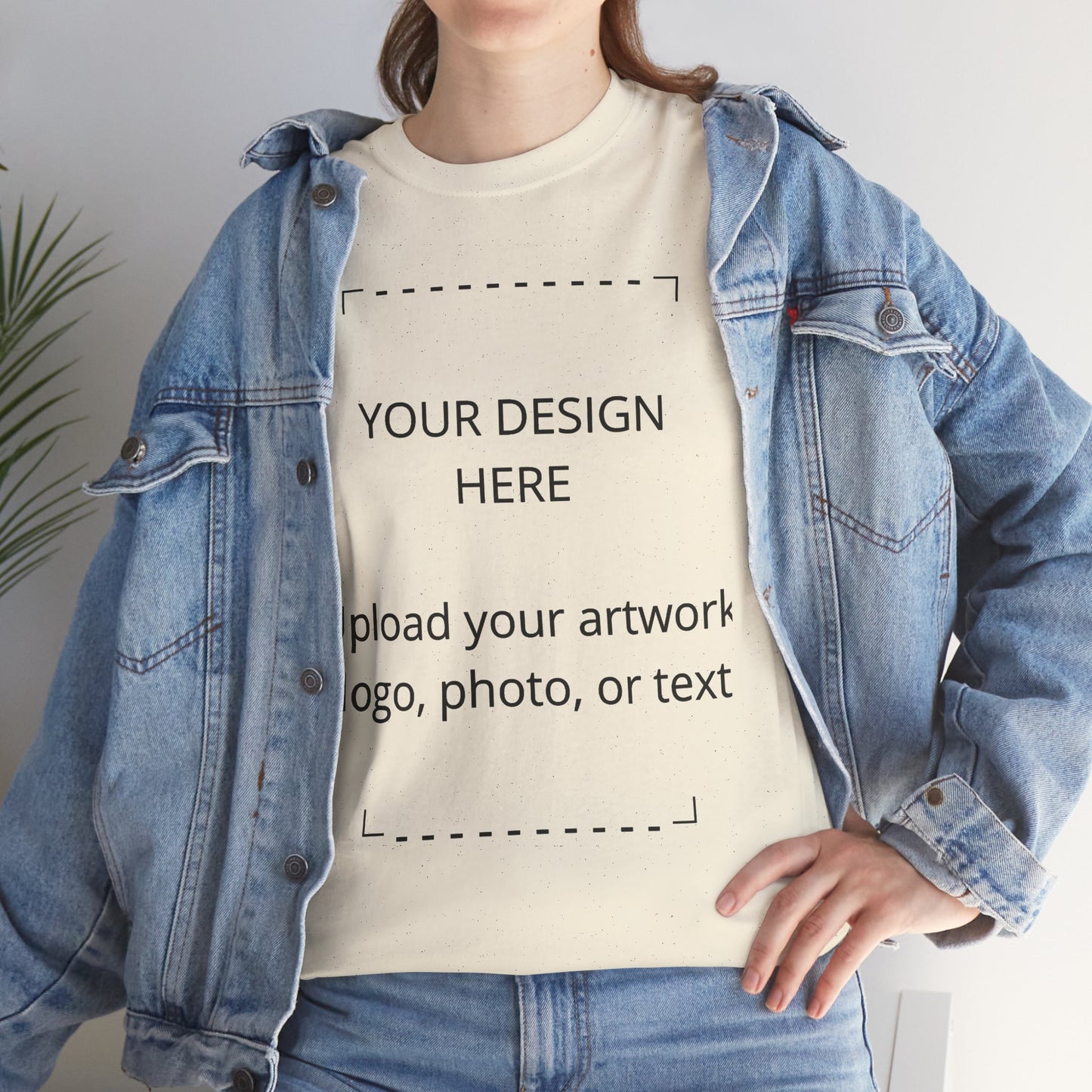 Customizable T‑Shirt — Upload Your Artwork, Logo or Text