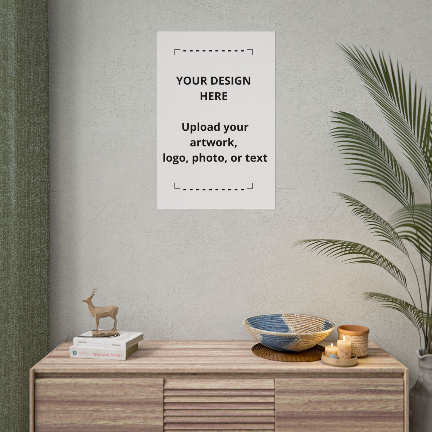 Custom Rolled Poster – Personalized Photo, Art & Text Print