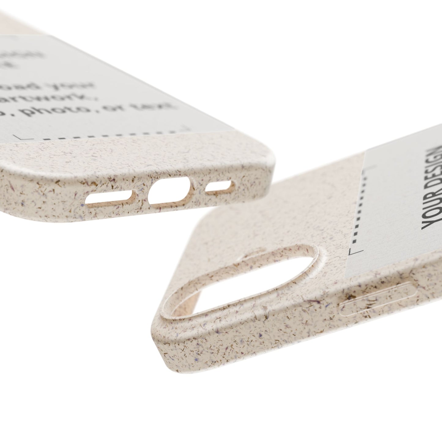 Biodegradable Custom Phone Case — Eco-Friendly Personalized iPhone Cover