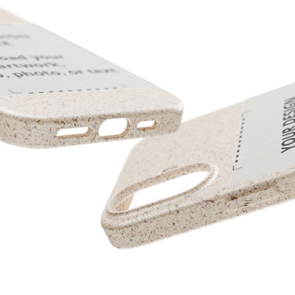 Biodegradable Custom Phone Case — Eco-Friendly Personalized iPhone Cover