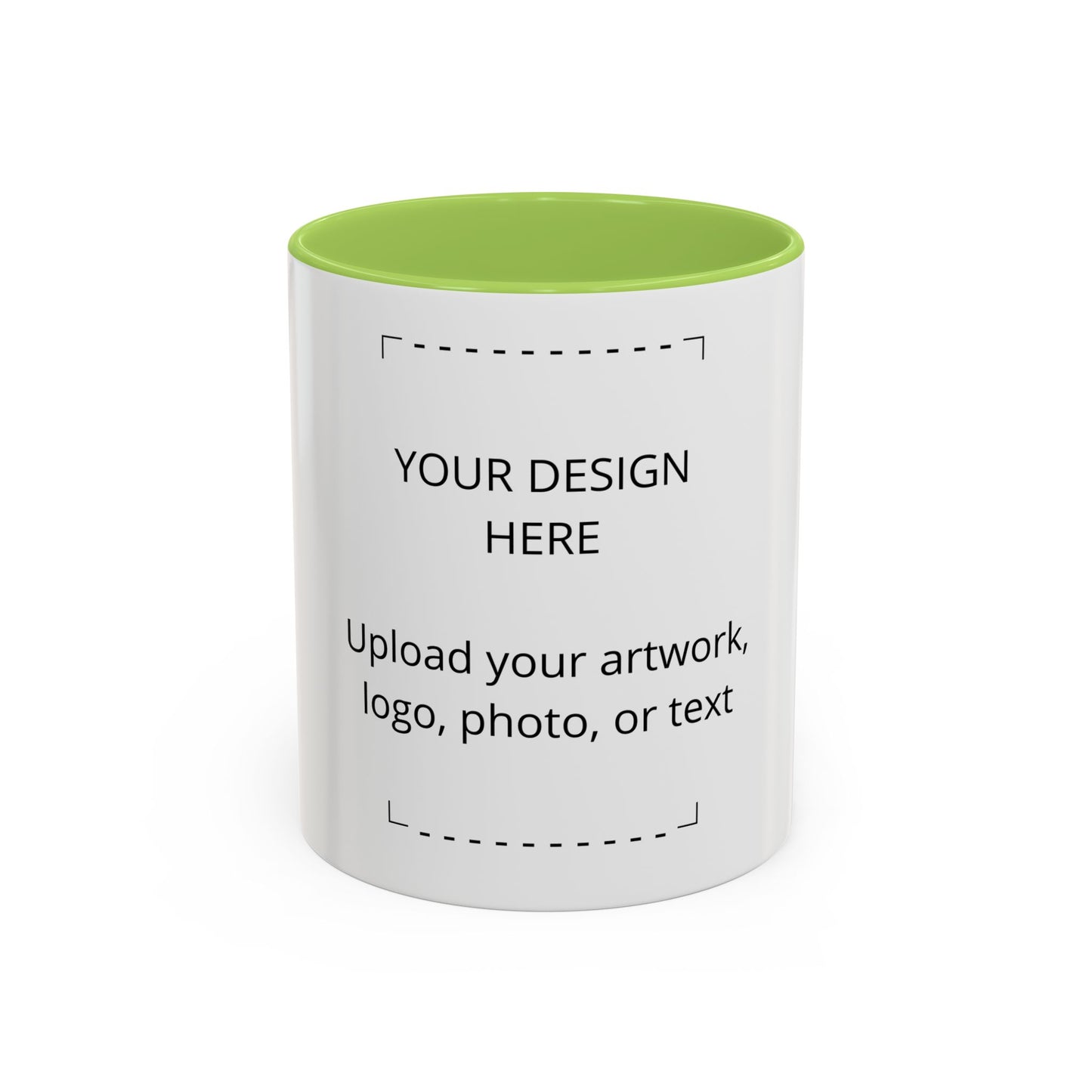 Accent Coffee Mug — Customizable Two-Tone 11/15oz Ceramic Mug