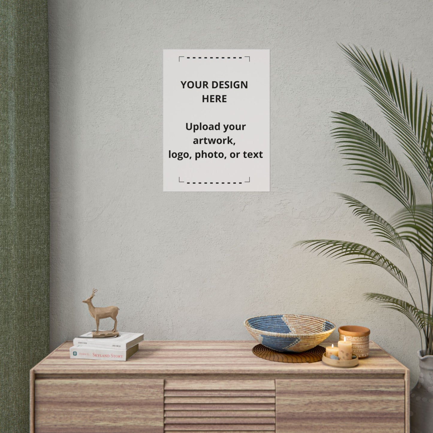 Custom Rolled Poster – Personalized Photo, Art & Text Print