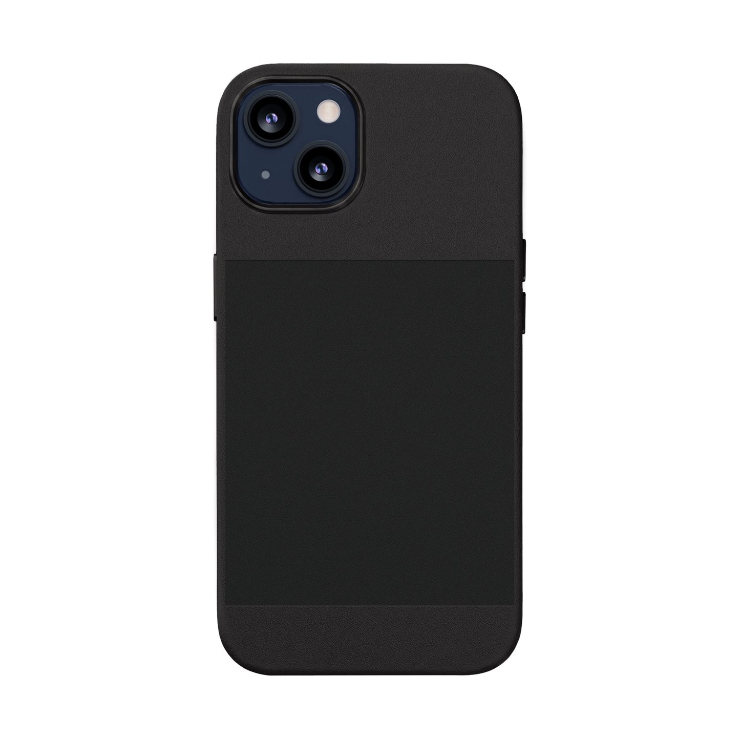 Engravable PU Leather Phone Case — Custom Minimalist Protective Cover