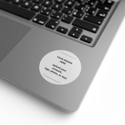 Custom Round Sticker Rolls — Printed Label Roll for Logos, Shipping, and Product Seals