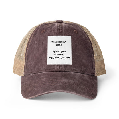 Women's Washed Mesh-Back Cap