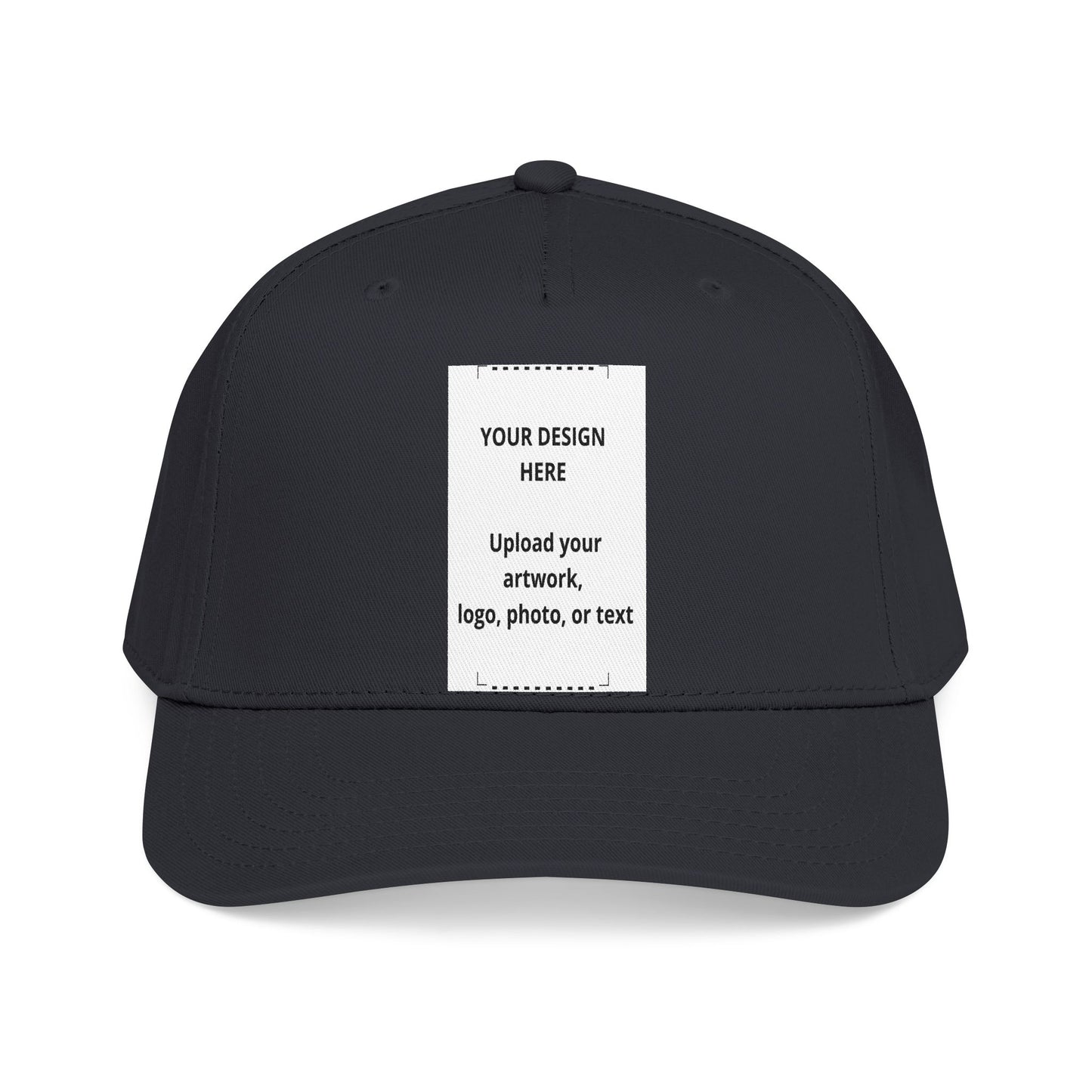 Custom Mid-Profile Baseball Cap — Personalized Embroidered Patch Hat
