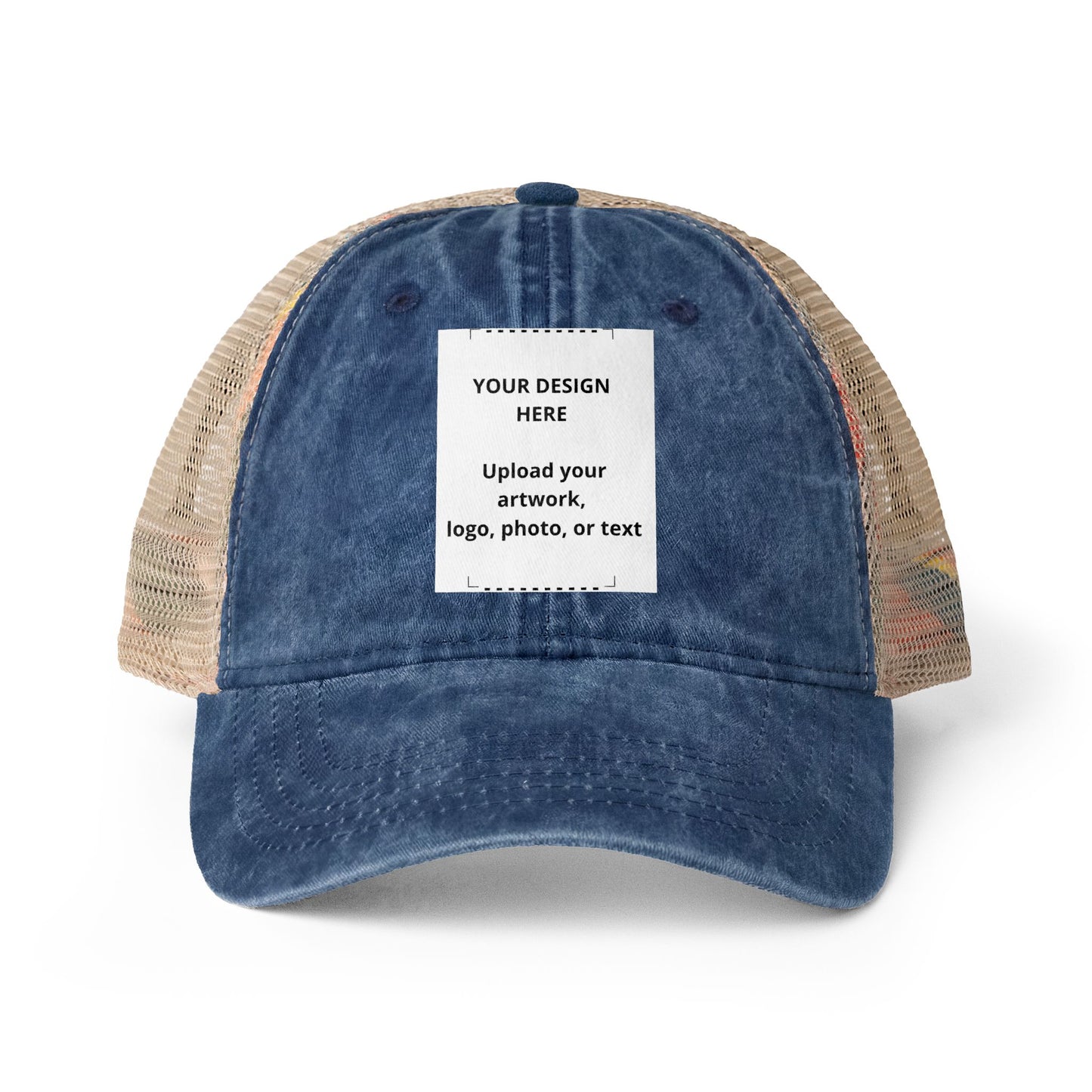 Women's Washed Mesh-Back Cap