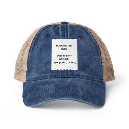 Women's Washed Mesh-Back Cap