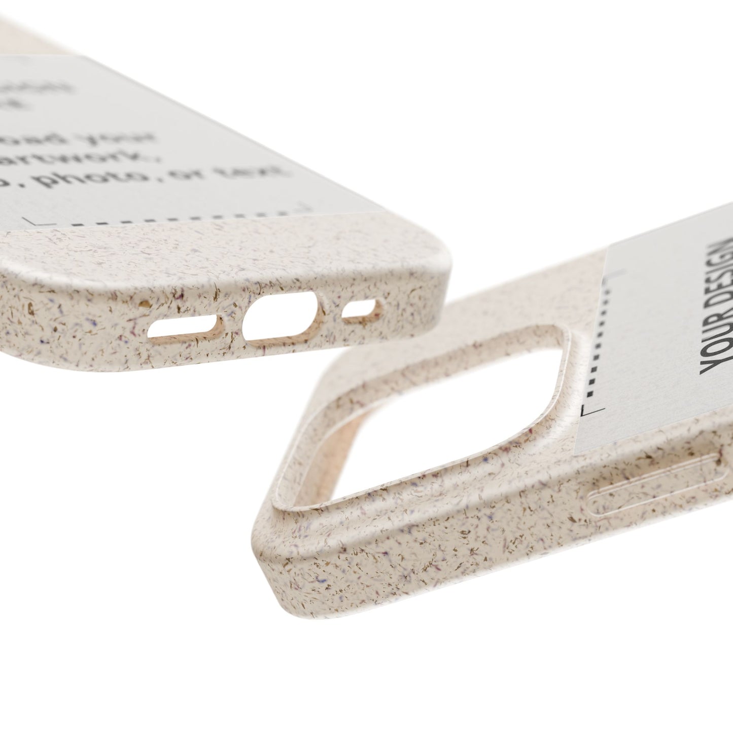 Biodegradable Custom Phone Case — Eco-Friendly Personalized iPhone Cover