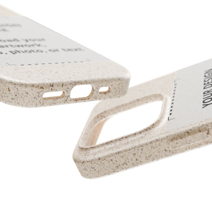Biodegradable Custom Phone Case — Eco-Friendly Personalized iPhone Cover