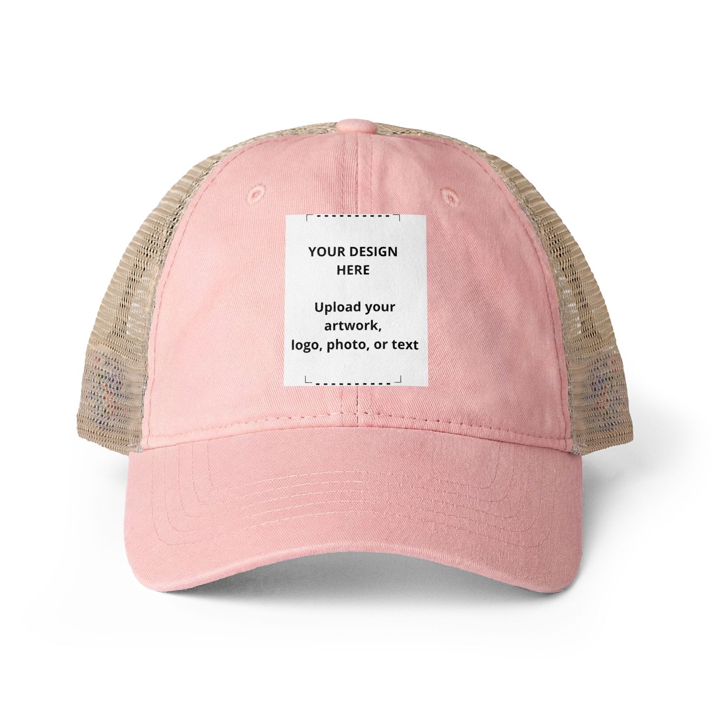 Women's Washed Mesh-Back Cap