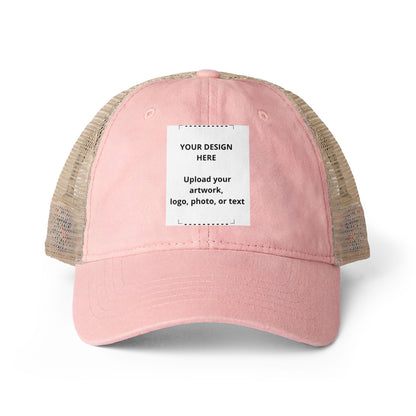 Women's Washed Mesh-Back Cap