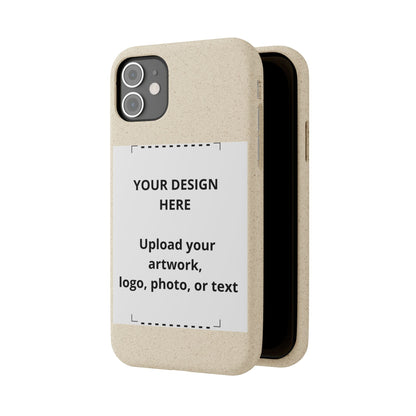 Biodegradable Custom Phone Case — Eco-Friendly Personalized iPhone Cover