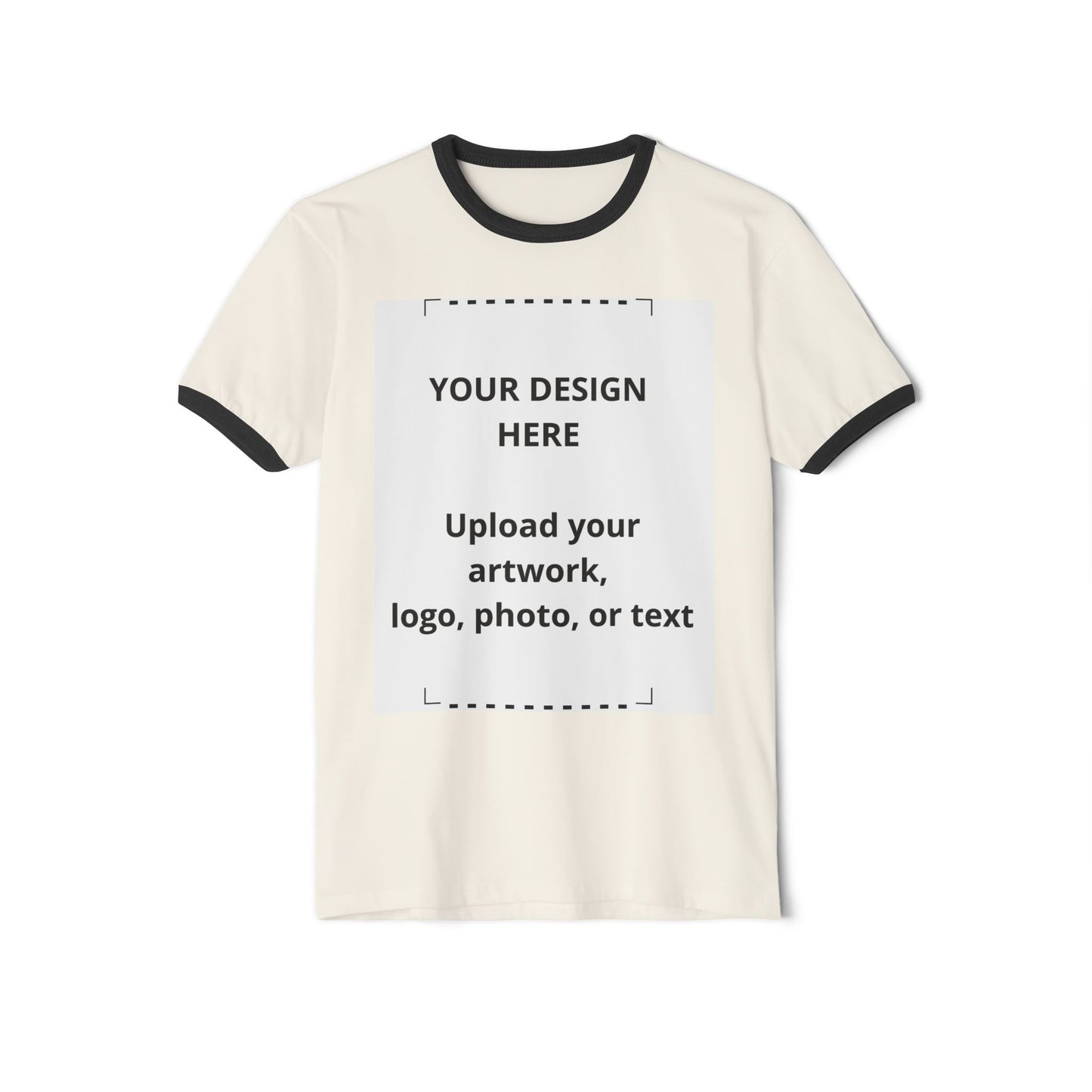 Retro Ringer T-Shirt — Customizable Vintage Style Tee